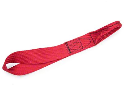 SpeedStrap 1.50-Inch x 12-Inch Soft-Tie Extension; Red