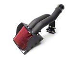 RedRock Cold Air Intake; Wrinkle Black (15-25 2.7L EcoBoost F-150)