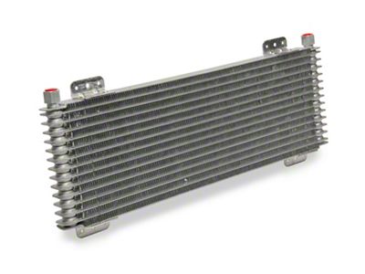 SR Performance Universal 13-Row 40k Transmission Cooler; Silver (Universal; Some Adaptation May Be Required)