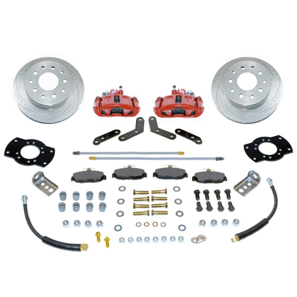 SSBC-USA Dakota Rear Disc Brake Conversion Kit with Built-In Parking ...