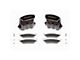 SSBC-USA Tri-Power Rear 3-Piston Quick Change Caliper and Semi-Metallic Brake Pad Upgrade Kit; Black Calipers (11-12 F-250 Super Duty)