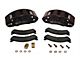 SSBC-USA V6 Front 6-Piston Quick Change Caliper and Semi-Metallic Brake Pad Upgrade Kit; Black Calipers (11-12 F-250 Super Duty)