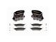 SSBC-USA Tri-Power Rear 3-Piston Quick Change Caliper and Semi-Metallic Brake Pad Upgrade Kit; Black (11-12 F-350 Super Duty SRW)