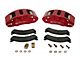 SSBC-USA V6 Front 6-Piston Quick Change Caliper and Semi-Metallic Brake Pad Upgrade Kit; Red (11-12 F-350 Super Duty SRW)