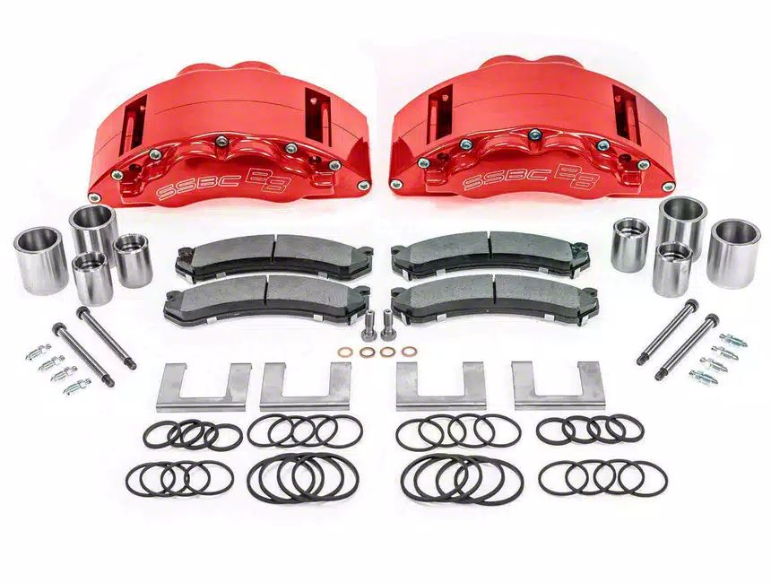 SSBCUSA RAM 2500 Barbarian Front 8Piston Direct Fit Caliper and Semi