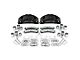 SSBC-USA Barbarian Rear 8-Piston Direct Fit Caliper and Semi-Metallic Brake Pad Upgrade Kit; Black Calipers (09-18 RAM 2500)