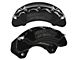 SSBC-USA B8-Brawler Front 8-Piston Direct Fit Caliper and Semi-Metallic Brake Pad Upgrade Kit; Black Calipers (07-18 4WD Sierra 1500)