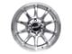 SSW Off-Road Wheels Apex Machined Silver 6-Lug Wheel; 17x9; -25mm Offset (2024 Ranger)