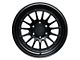 SSW Off-Road Wheels Dakar Matte Black 6-Lug Wheel; 17x9; -25mm Offset (2024 Ranger)