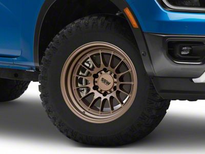 SSW Off-Road Wheels Dakar Matte Bronze 6-Lug Wheel; 17x9; -25mm Offset (24-25 Ranger)