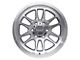 SSW Off-Road Wheels Raptor Machined Silver 6-Lug Wheel; 17x9; -12mm Offset (2024 Ranger)