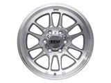 SSW Off-Road Wheels Raptor Machined Silver 6-Lug Wheel; 17x9; -12mm Offset (2024 Ranger)