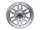 SSW Off-Road Wheels Raptor Machined Silver 6-Lug Wheel; 17x9; -12mm Offset (2024 Ranger)