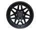 SSW Off-Road Wheels Sierra Matte Black 6-Lug Wheel; 17x9; -25mm Offset (23-24 Canyon)