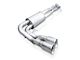 Stainless Works Lightning Style Dual Exhaust System; Middle Side Exit (17-22 6.2L F-350 Super Duty)