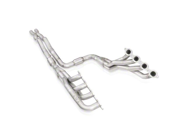 Stainless Works 2-Inch Catted Long Tube Headers; Performance Connect (20-24 6.6L Gas Silverado 2500 HD)