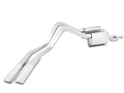 Stainless Works Turbo Chambered Dual Exhaust System; Factory Connect; Same Side Exit (2010 5.4L F-150 Raptor)