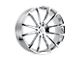 Status Goliath Chrome 6-Lug Wheel; 22x9.5; 30mm Offset (04-08 F-150)