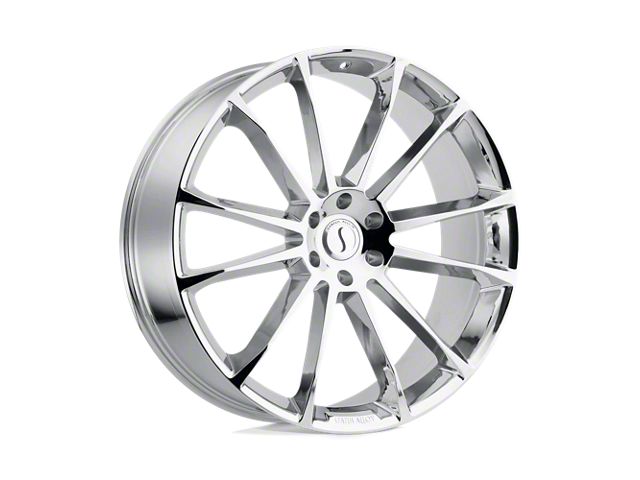 Status Goliath Chrome 6-Lug Wheel; 24x9.5; 30mm Offset (04-08 F-150)