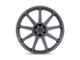 Status Mammoth Matte Anthracite 6-Lug Wheel; 24x10; 30mm Offset (04-08 F-150)