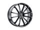 Status Goliath Gloss Black 6-Lug Wheel; 22x9.5; 15mm Offset (07-13 Sierra 1500)