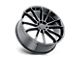 Status Goliath Gloss Black 6-Lug Wheel; 22x9.5; 15mm Offset (07-13 Sierra 1500)