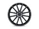 Status Goliath Gloss Black 6-Lug Wheel; 22x9.5; 15mm Offset (07-13 Sierra 1500)