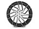 Status Juggernaut Gloss Black with Machined 6-Lug Wheel; 20x9; 5mm Offset (07-13 Sierra 1500)