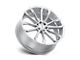 Status Mastadon Silver with Brushed Machined Face 6-Lug Wheel; 20x9; 15mm Offset (07-13 Sierra 1500)