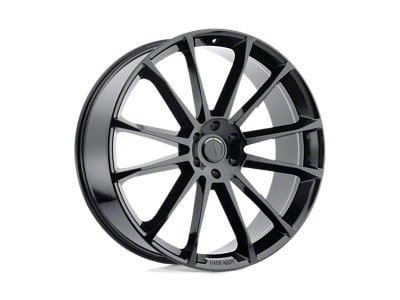 Status Goliath Gloss Black 6-Lug Wheel; 22x9.5; 15mm Offset (07-13 Silverado 1500)