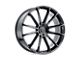 Status Goliath Gloss Black 6-Lug Wheel; 22x9.5; 15mm Offset (07-13 Silverado 1500)