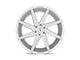 Status Brute Silver with Brushed Machined Face 6-Lug Wheel; 26x10; 15mm Offset (07-14 Tahoe)