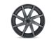 Status Brute Carbon Graphite 6-Lug Wheel; 24x9.5; 15mm Offset (07-14 Yukon)