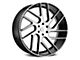 Status Juggernaut Gloss Black with Machined 6-Lug Wheel; 20x9; 5mm Offset (07-14 Yukon)