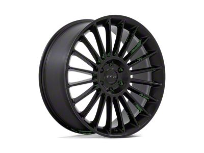 Status Venti Matte Black 6-Lug Wheel; 22x9.5; 25mm Offset (09-14 F-150)