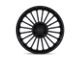 Status Venti Matte Black 6-Lug Wheel; 24x10; 30mm Offset (09-14 F-150)