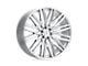 Status Adamas Silver with Mirror Cut Face 6-Lug Wheel; 20x9; 15mm Offset (14-18 Sierra 1500)