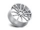 Status Mastadon Silver with Brushed Machined Face 6-Lug Wheel; 20x9; 15mm Offset (14-18 Sierra 1500)