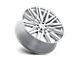 Status Adamas Silver with Mirror Cut Face 6-Lug Wheel; 20x9; 15mm Offset (15-20 Tahoe)