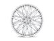 Status Adamas Silver with Mirror Cut Face 6-Lug Wheel; 20x9; 15mm Offset (15-20 Tahoe)