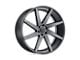 Status Brute Carbon Graphite 6-Lug Wheel; 24x9.5; 15mm Offset (15-20 Tahoe)