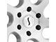 Status Juggernaut Silver with Brushed Machined 6-Lug Wheel; 24x9.5; 15mm Offset (15-20 Tahoe)