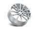 Status Mastadon Silver with Brushed Machined Face 6-Lug Wheel; 20x9; 15mm Offset (15-20 Yukon)