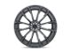 Status Mastadon Carbon Graphite 6-Lug Wheel; 20x9; 15mm Offset (91-96 Dakota)