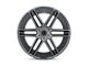 Status Titan Carbon Graphite 5-Lug Wheel; 24x9.5; 15mm Offset (94-01 RAM 1500)