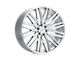Status Adamas Silver with Mirror Cut Face 6-Lug Wheel; 20x9; 15mm Offset (99-06 Silverado 1500)