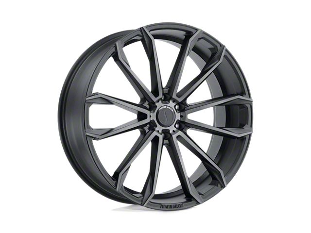 Status Mastadon Carbon Graphite 6-Lug Wheel; 20x9; 15mm Offset (97-04 Dakota)