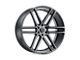 Status Titan Carbon Graphite 5-Lug Wheel; 24x9.5; 15mm Offset (05-11 Dakota)
