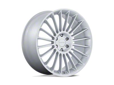 Status Venti Gloss Silver 6-Lug Wheel; 22x9.5; 25mm Offset (19-24 Silverado 1500)