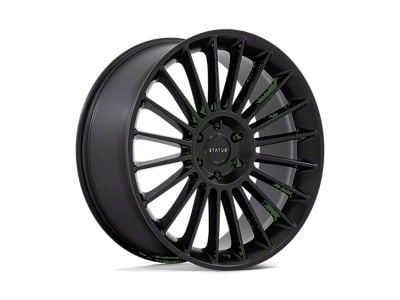 Status Venti Matte Black 6-Lug Wheel; 22x9.5; 25mm Offset (21-24 Tahoe)